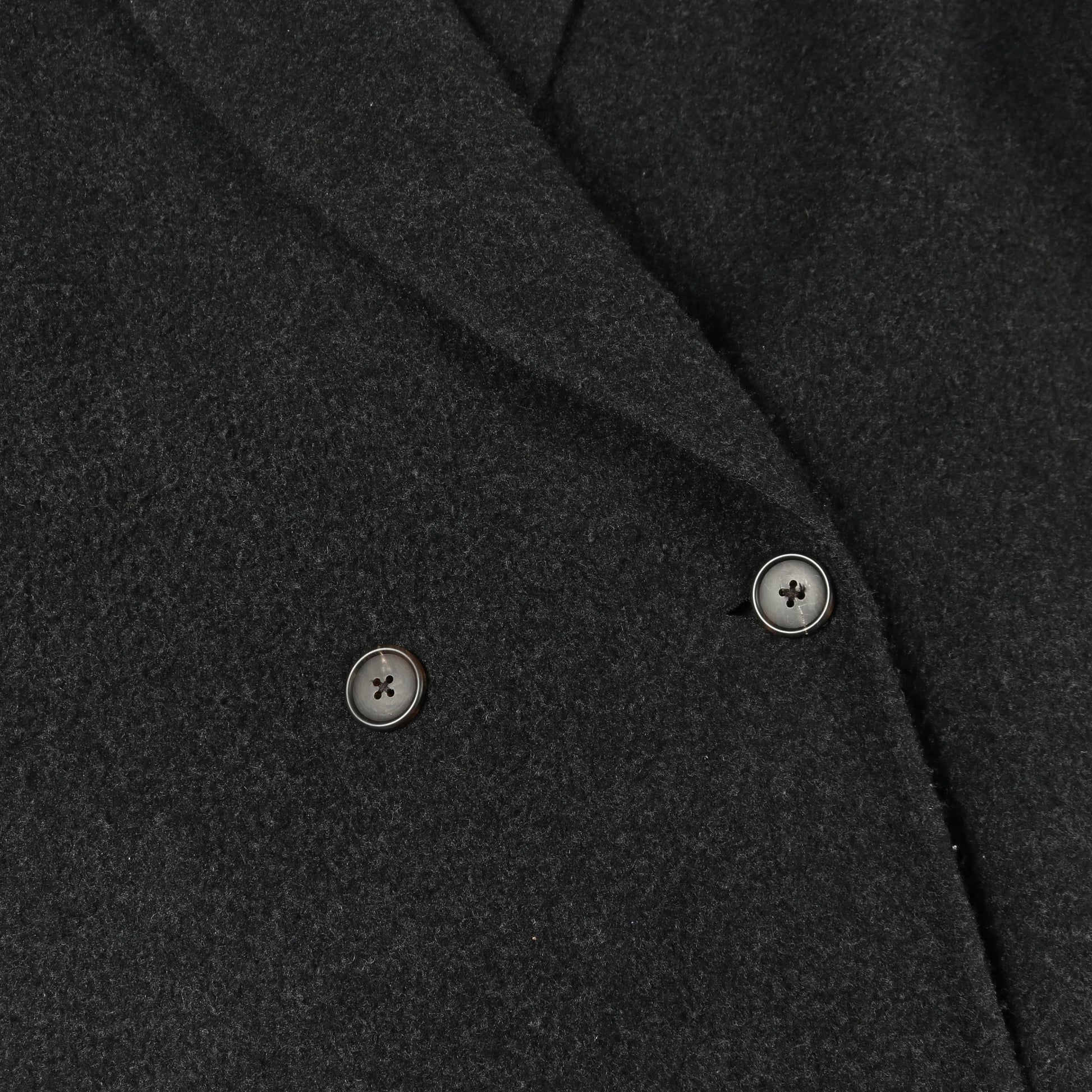 ロングコート ウール カシミヤ ダークグレー ダブルブレスト ザロウ アウター THE ROW