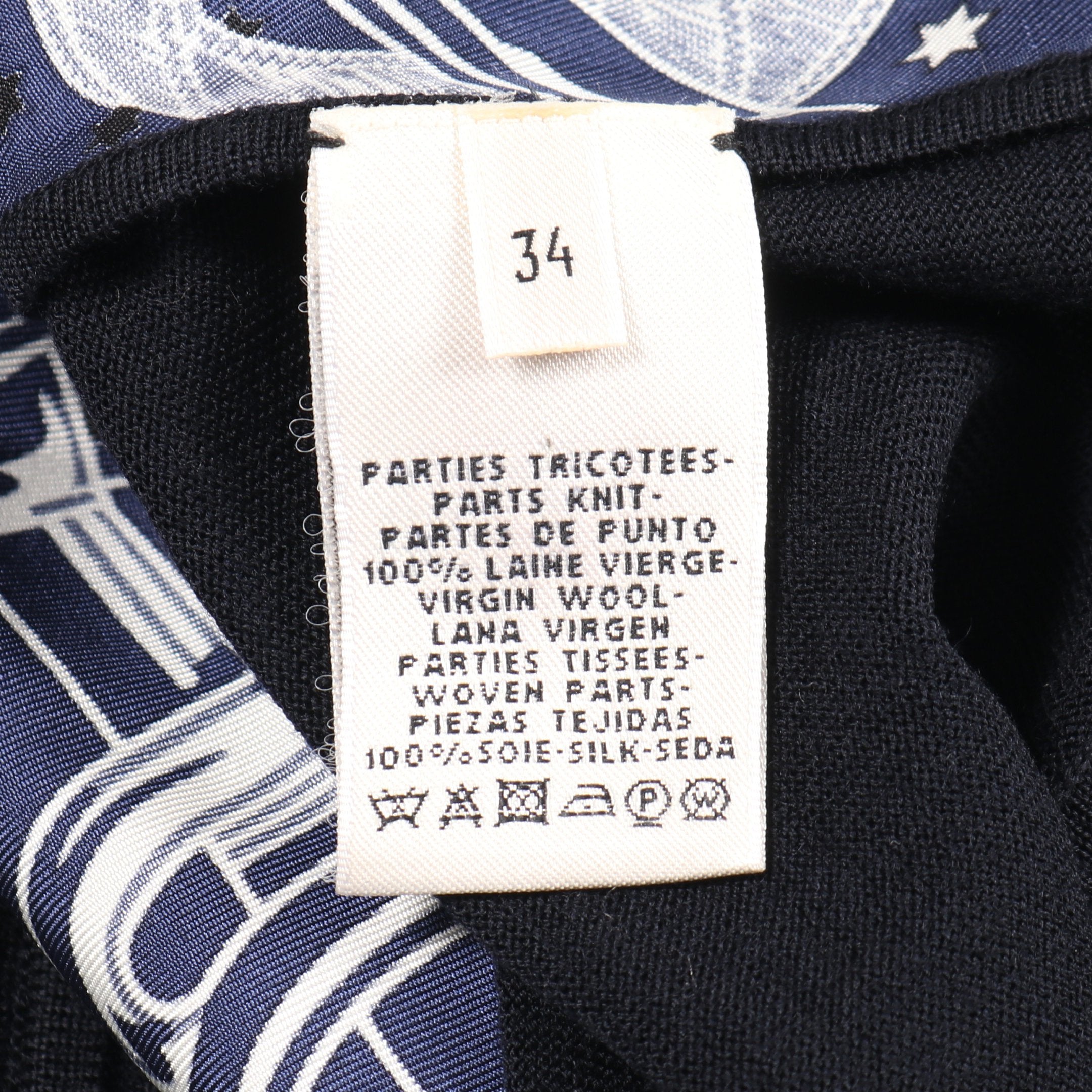 ツイルレーヌ Eperon d'Or Bandana ニット クルーネック ウール シルク