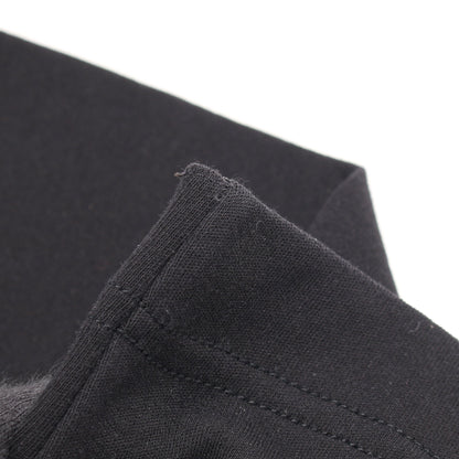 セリエボタン 長袖Tシャツ コットン ブラック エルメス トップス HERMES