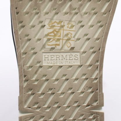 デア スニーカー レザー ホワイト ベージュ エルメス シューズ HERMES