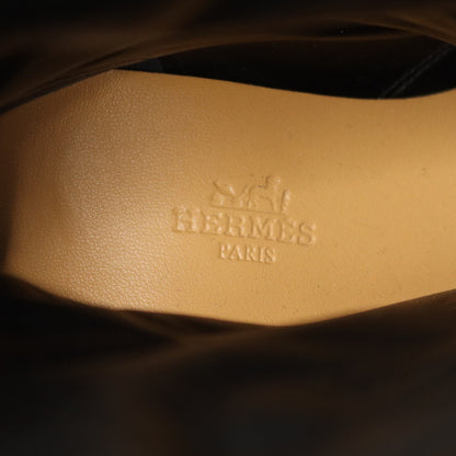 フィヨルド エクスリブリス ブーツ スエード ベージュ エルメス シューズ HERMES