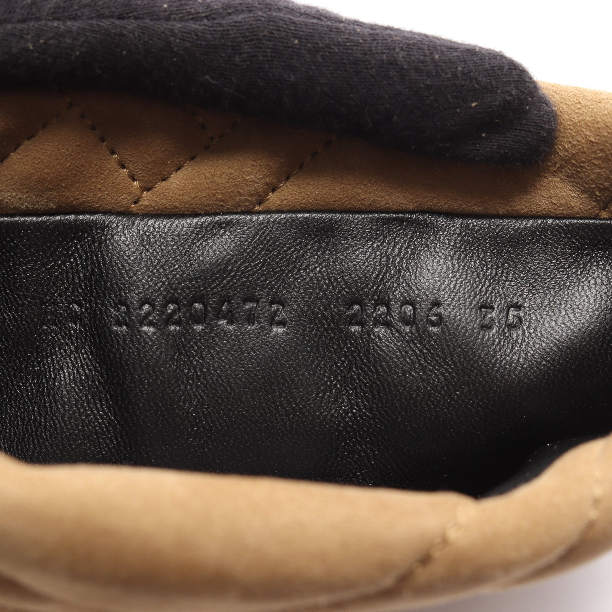 フィヨルド エクスリブリス ブーツ スエード ベージュ エルメス シューズ HERMES