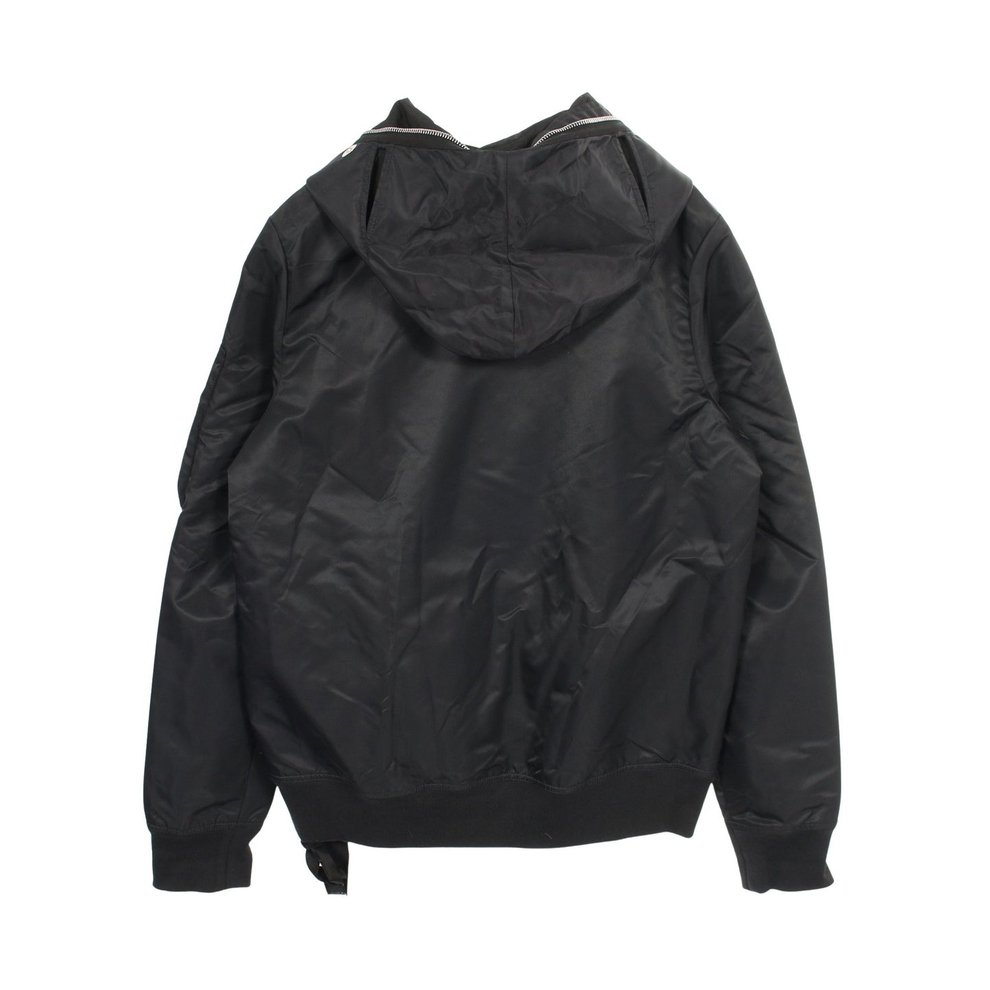Gimp Nylon Hood ジャケット ナイロン ブラック フード付き リックオウエンスダークシャドウ アウター Rick Owens DRKSHDW