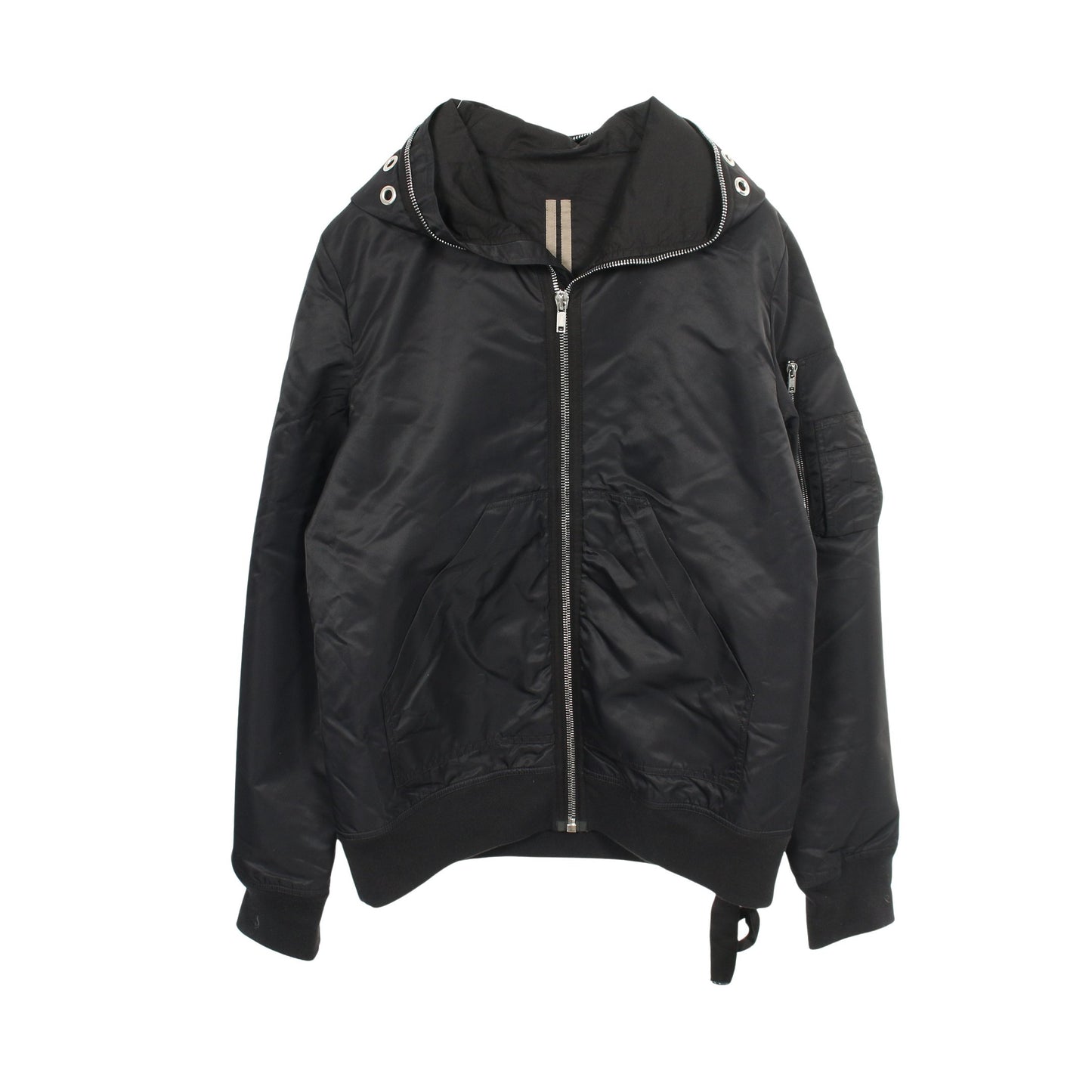 Gimp Nylon Hood ジャケット ナイロン ブラック フード付き リックオウエンスダークシャドウ アウター Rick Owens DRKSHDW