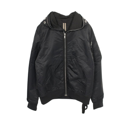 Gimp Nylon Hood ジャケット ナイロン ブラック フード付き リックオウエンスダークシャドウ アウター Rick Owens DRKSHDW