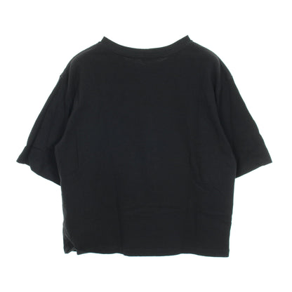 半袖Tシャツ ロゴプリント コットン ブラック セリーヌ トップス CELINE