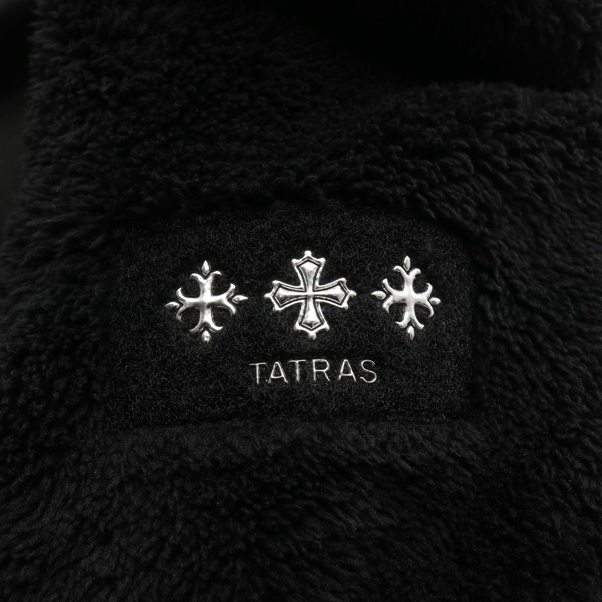 MENFI メンフィ エコファー ジップアップ ジャケット ブラック フード付き タトラス アウター TATRAS