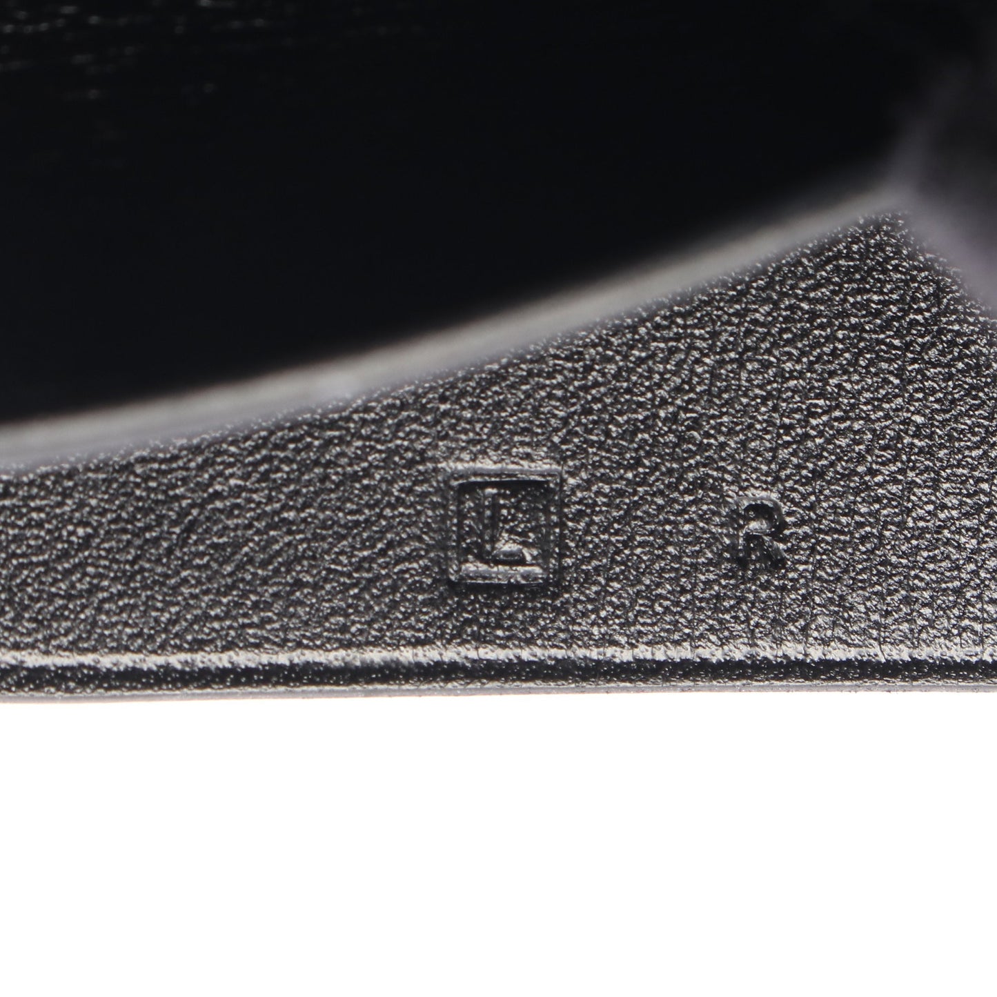 クロシェット バッグチャーム ボックスカーフ ブラック シルバー金具 □L刻印 エルメス 財布・小物 HERMES