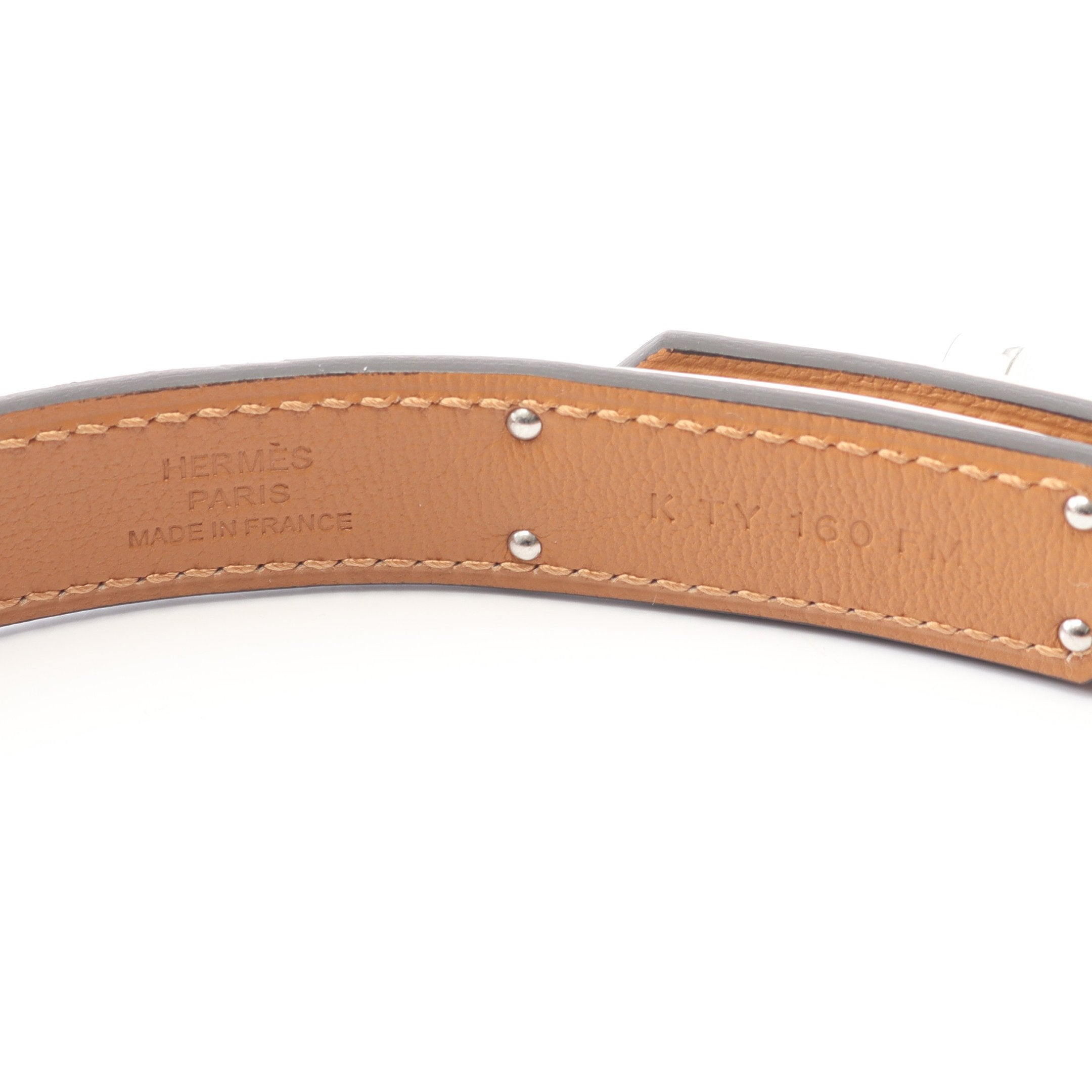 HERMES　エルメス　ケリーベルト　エトゥープ　シルバー金具　K刻印　新品 HERMES エルメス ケリーベルト エトゥープ シルバー金具 K刻印 新品