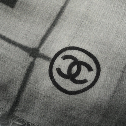 ココマーク スカーフ ショール カシミヤ ブラック マルチカラー シャネル 財布・小物 CHANEL