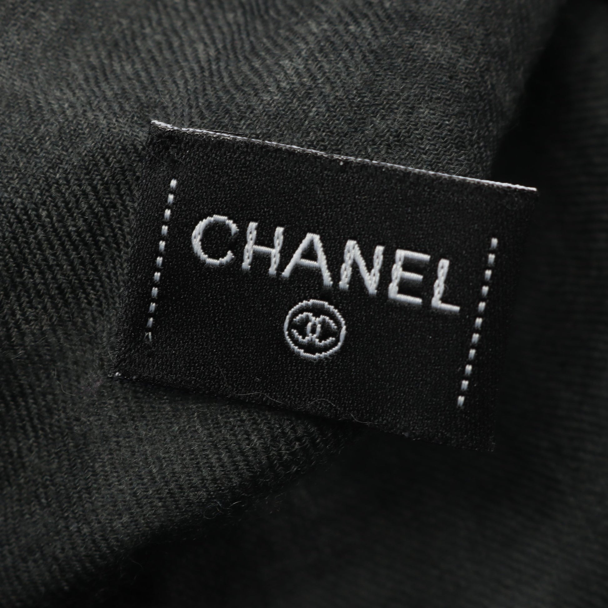 ココマーク スカーフ ショール カシミヤ ブラック マルチカラー シャネル 財布・小物 CHANEL