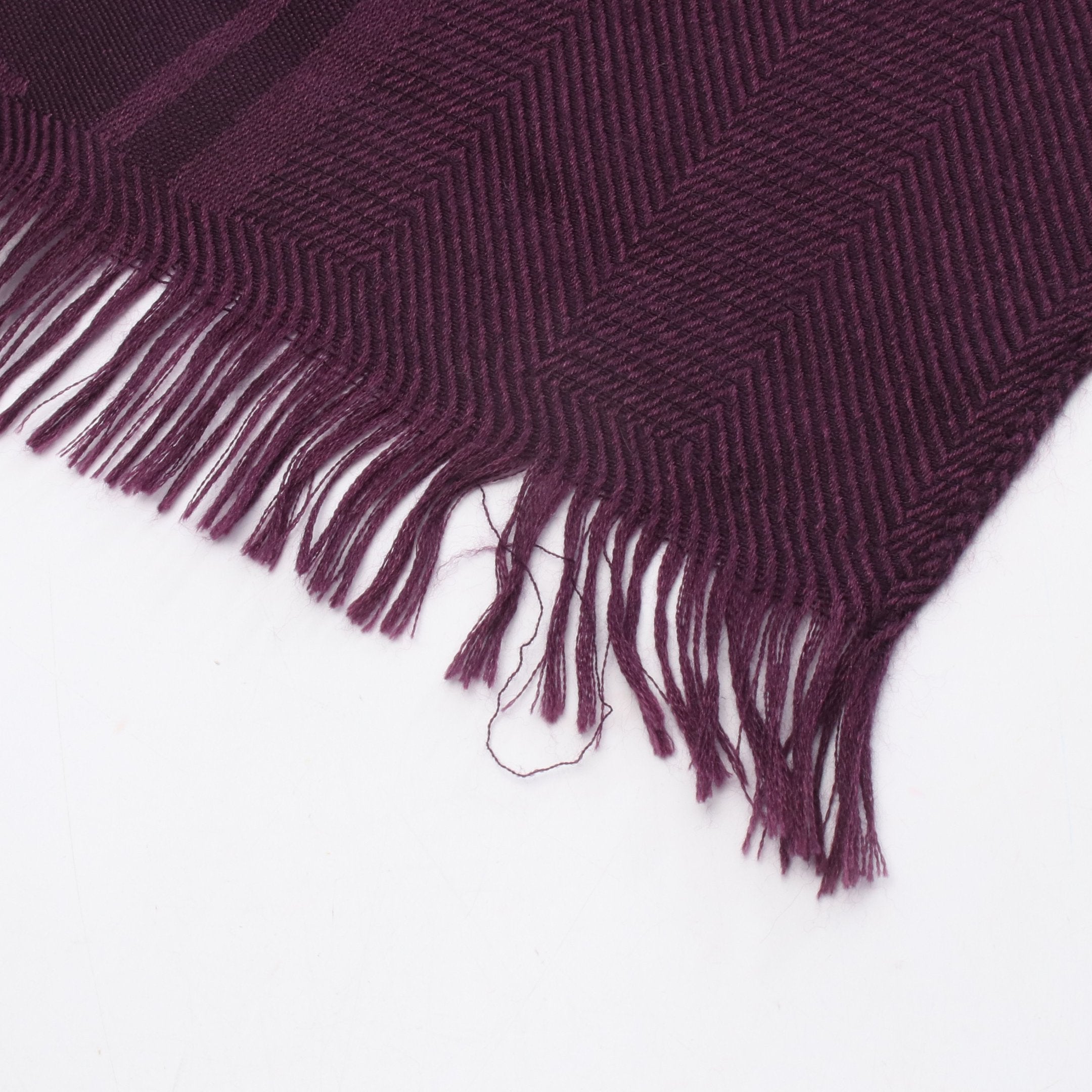 ニューリブリス ストール ショール カシミヤ シルク ダークパープル