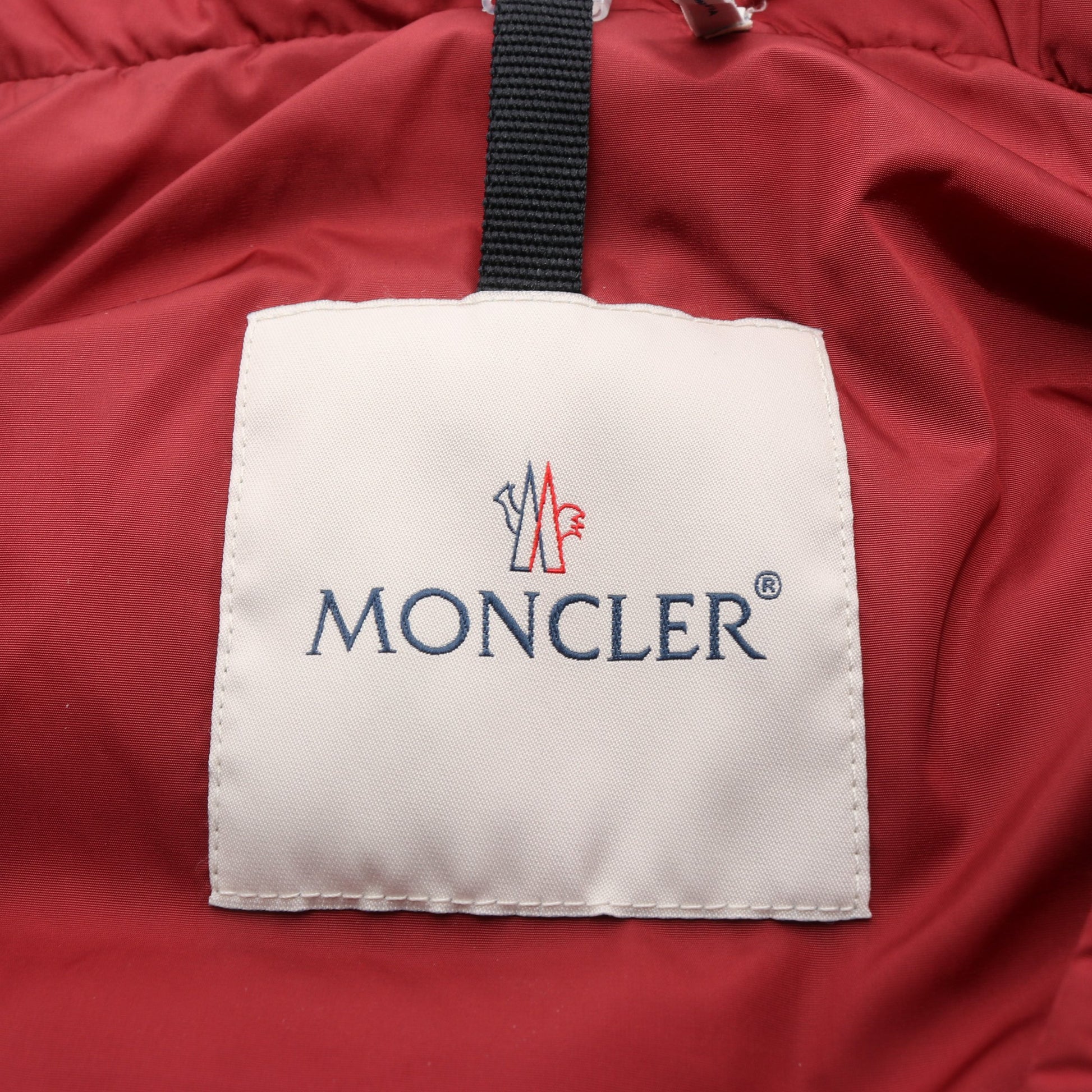 AIGLE ダウンベスト ナイロン レッド モンクレール アウター MONCLER