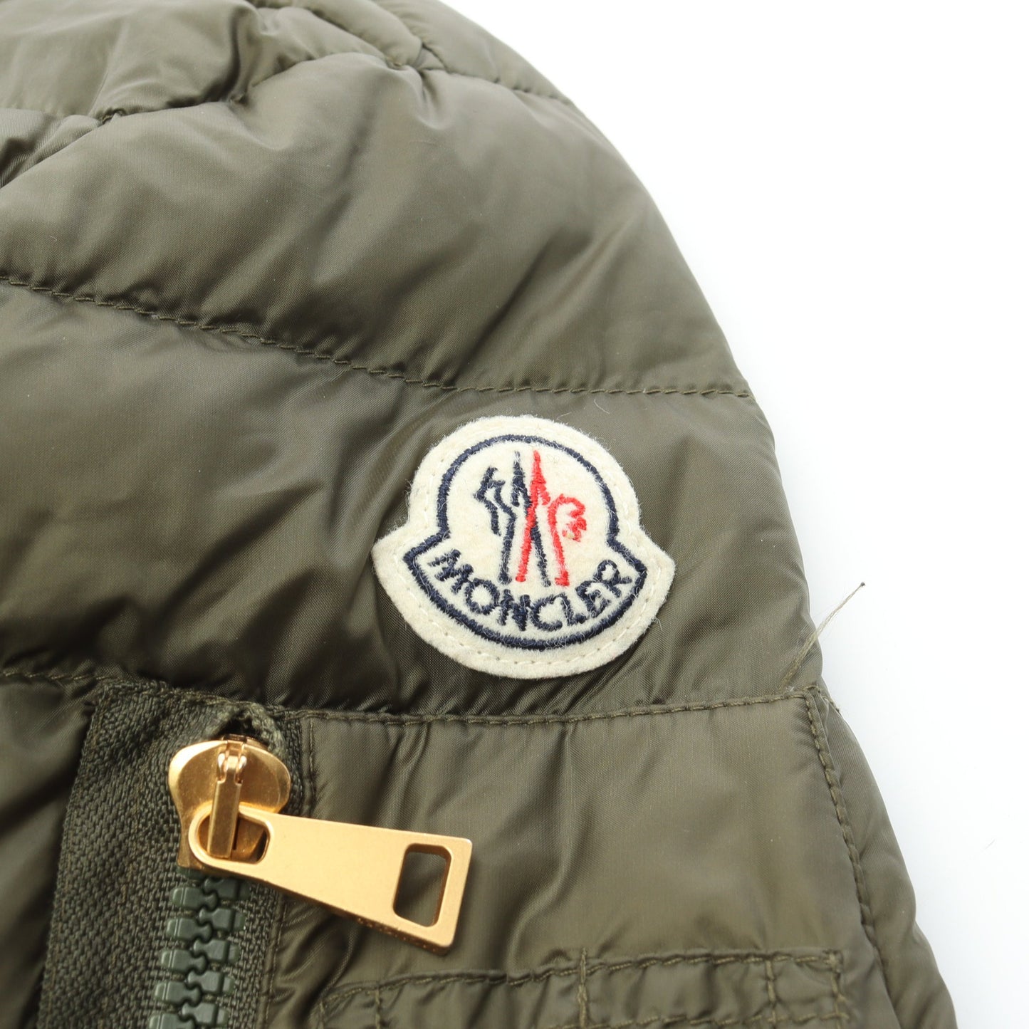 GAUFRE ダウンジャケット ナイロン カーキグリーン モンクレール アウター MONCLER
