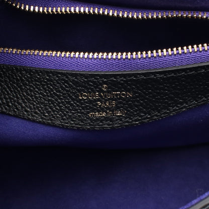 ディアヌ モノグラムアンプラント ノワール ハンドバッグ レザー ブラック 2WAY ルイヴィトン バッグ LOUIS VUITTON