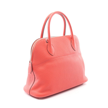 ボリード31 ローズジャイプール ハンドバッグ トリヨンクレマンス コーラルピンク シルバー金具 2WAY T刻印 エルメス バッグ HERMES