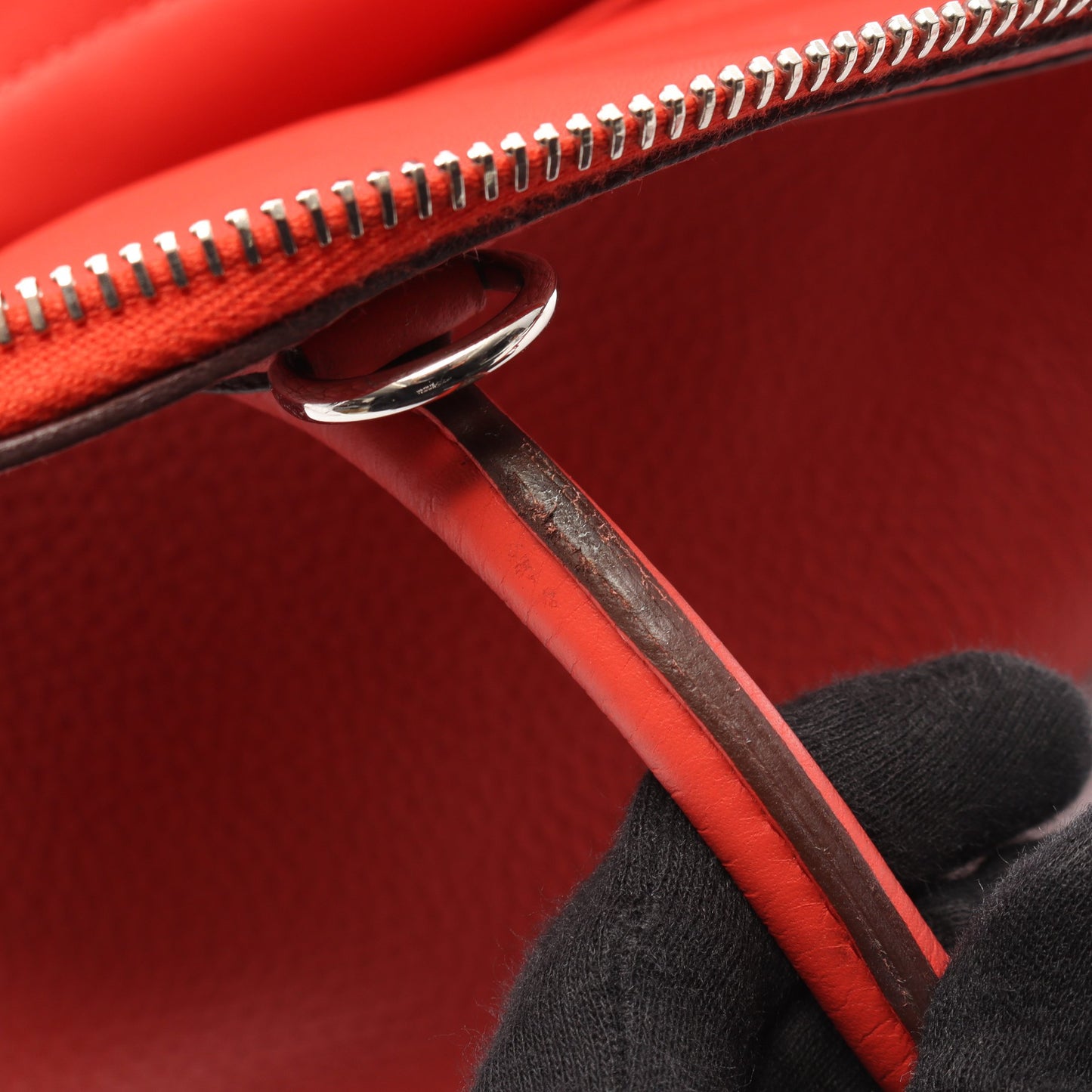 ボリード31 ローズジャイプール ハンドバッグ トリヨンクレマンス コーラルピンク シルバー金具 2WAY T刻印 エルメス バッグ HERMES
