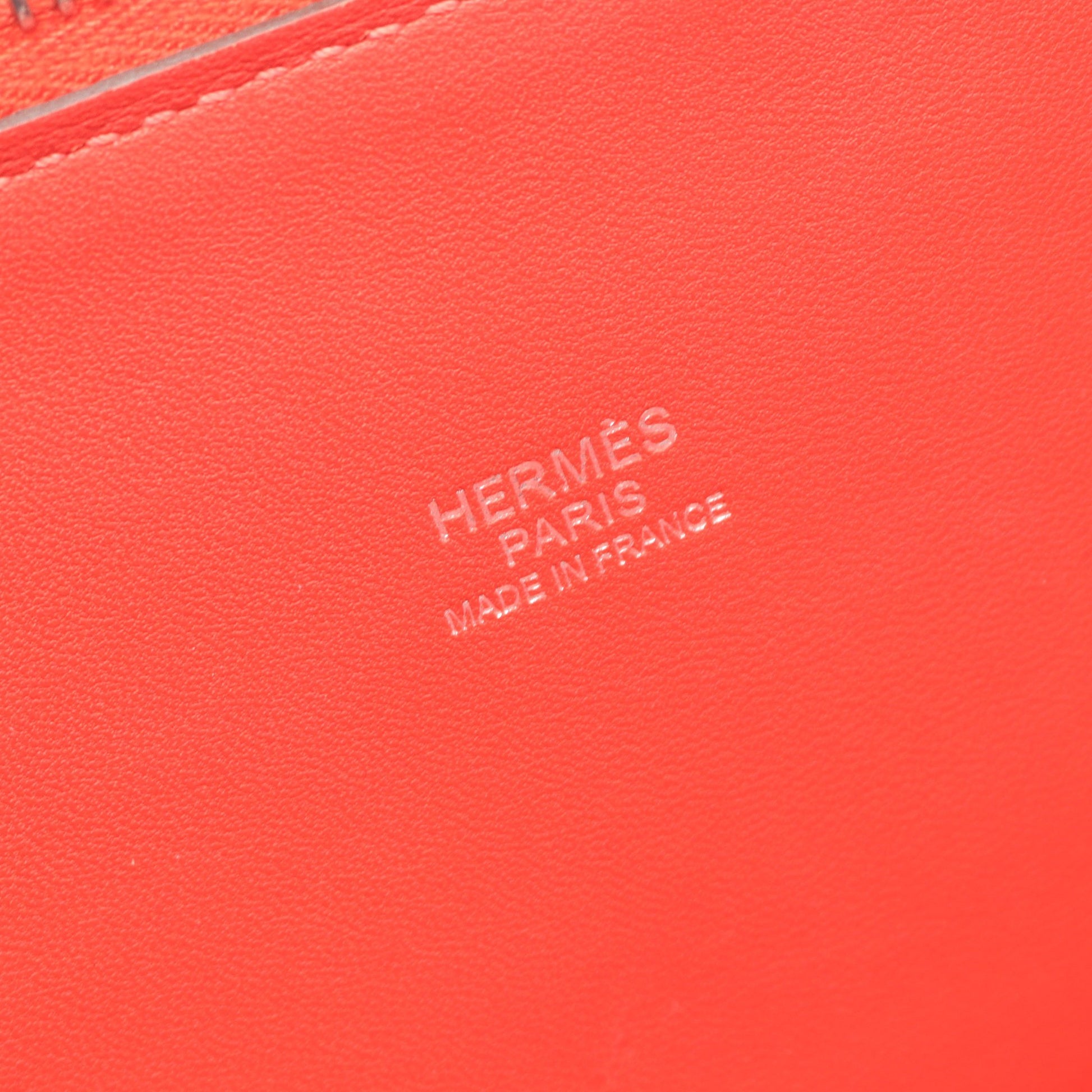 ボリード31 ローズジャイプール ハンドバッグ トリヨンクレマンス コーラルピンク シルバー金具 2WAY T刻印 エルメス バッグ HERMES