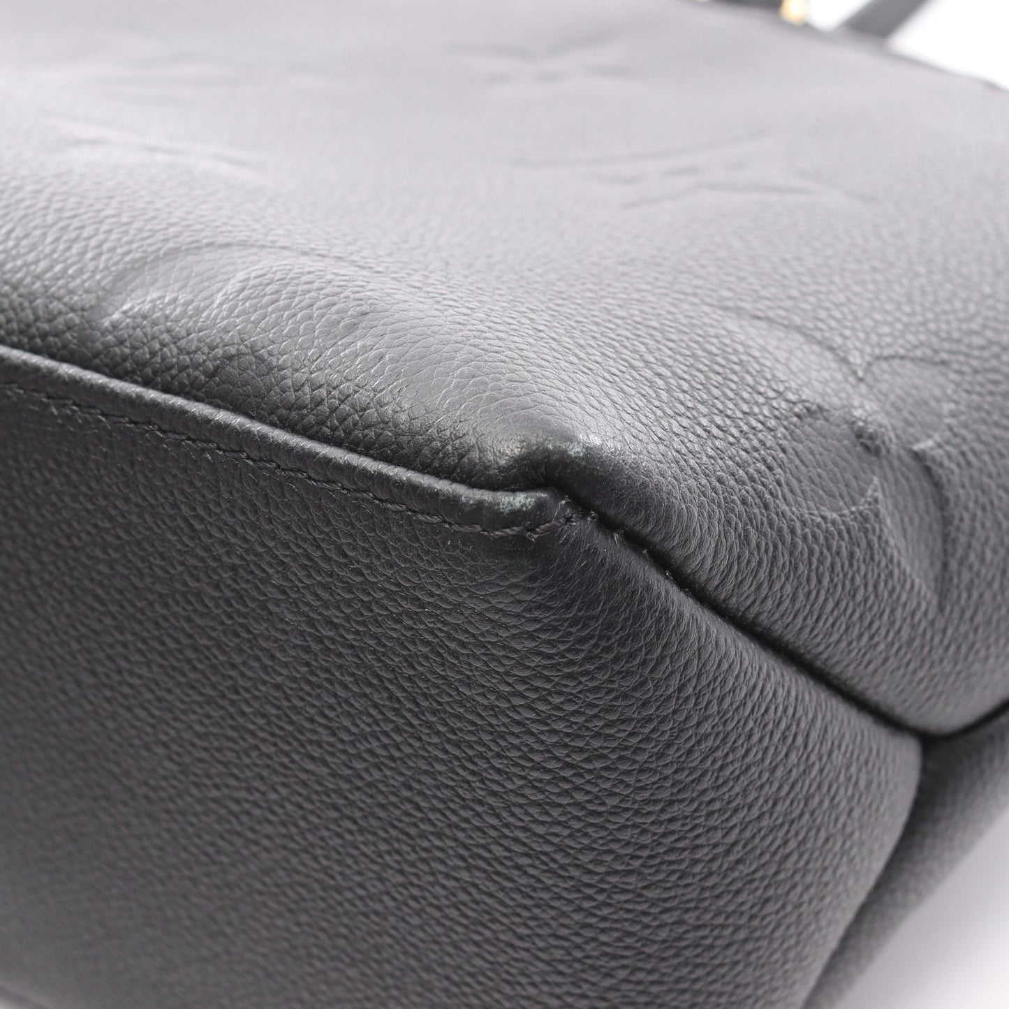 プティ パレPM モノグラムアンプラント ハンドバッグ レザー ブラック 2WAY ルイヴィトン バッグ LOUIS VUITTON