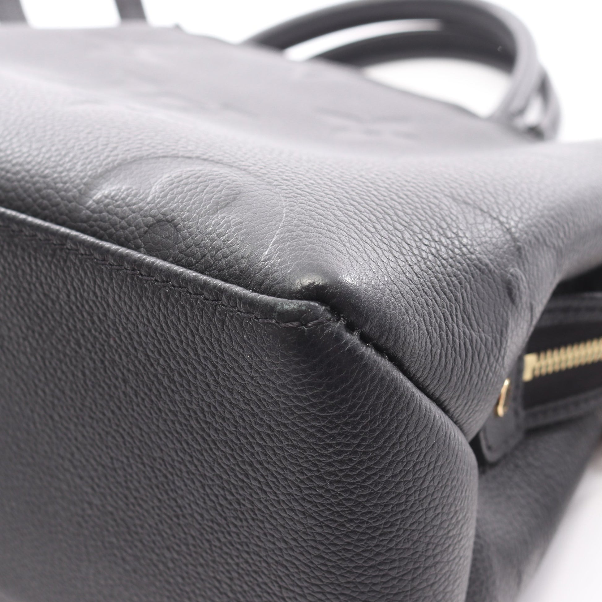 プティ パレPM モノグラムアンプラント ハンドバッグ レザー ブラック 2WAY ルイヴィトン バッグ LOUIS VUITTON