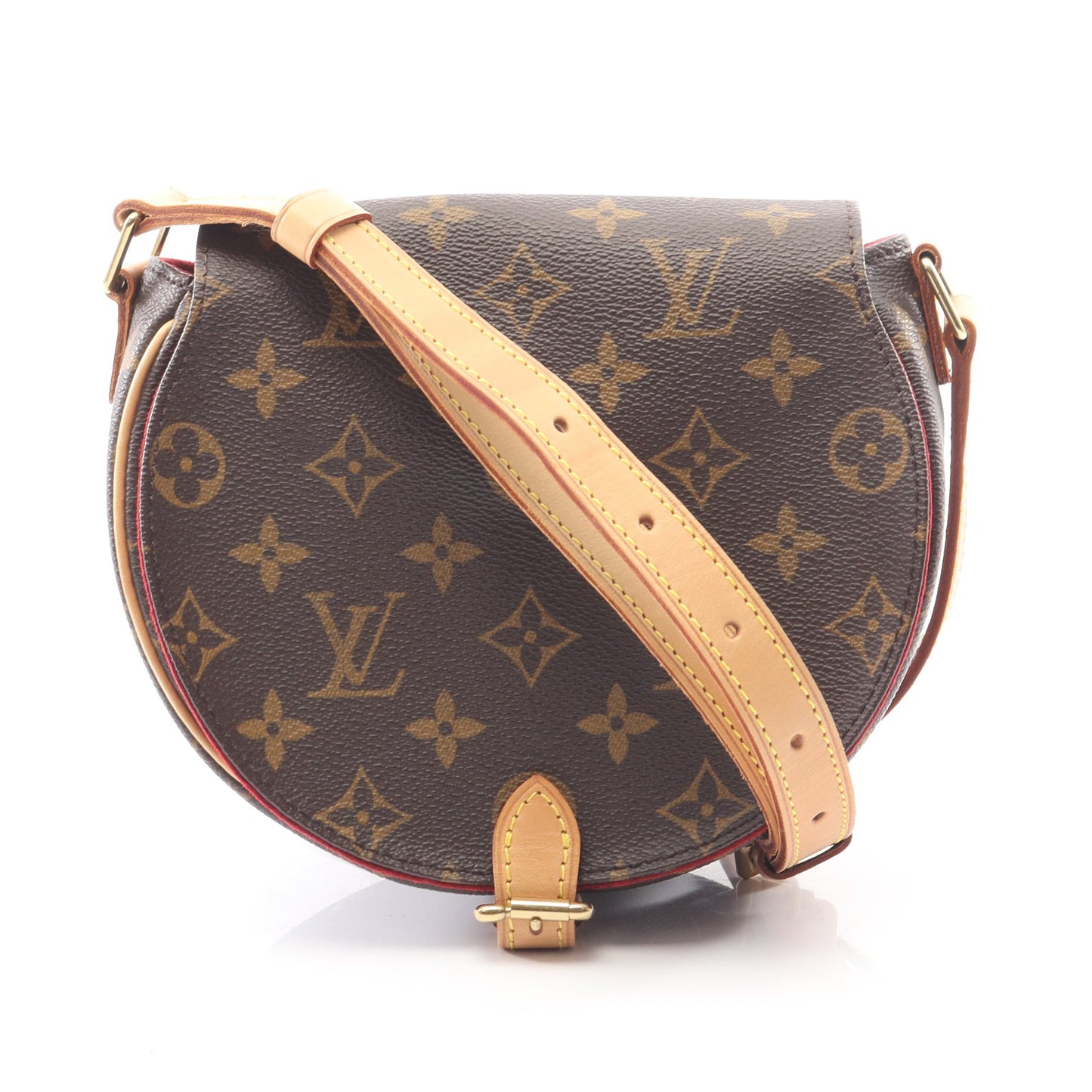 タンブラン モノグラム ショルダーバッグ PVC レザー ブラウン ルイヴィトン バッグ LOUIS VUITTON