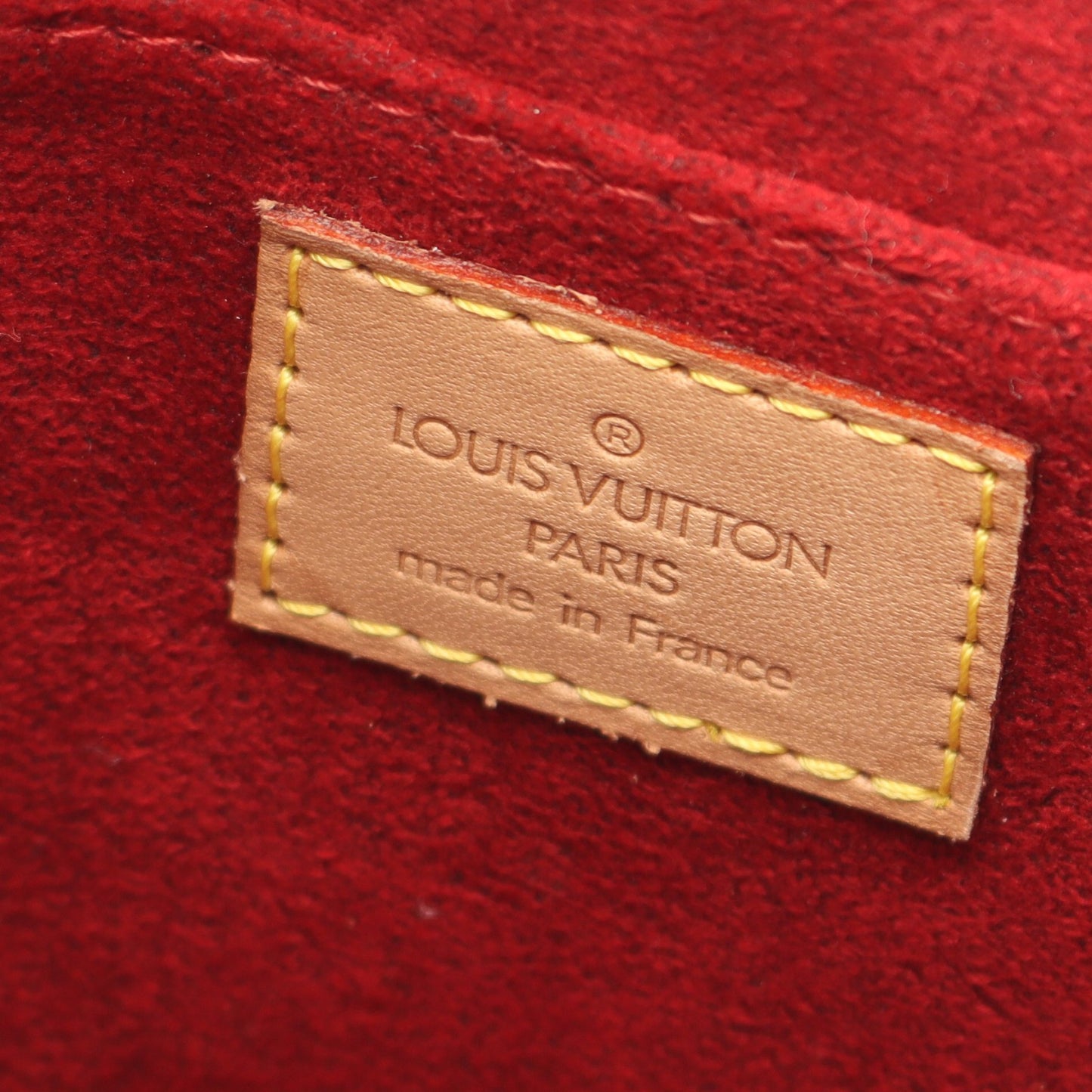 タンブラン モノグラム ショルダーバッグ PVC レザー ブラウン ルイヴィトン バッグ LOUIS VUITTON