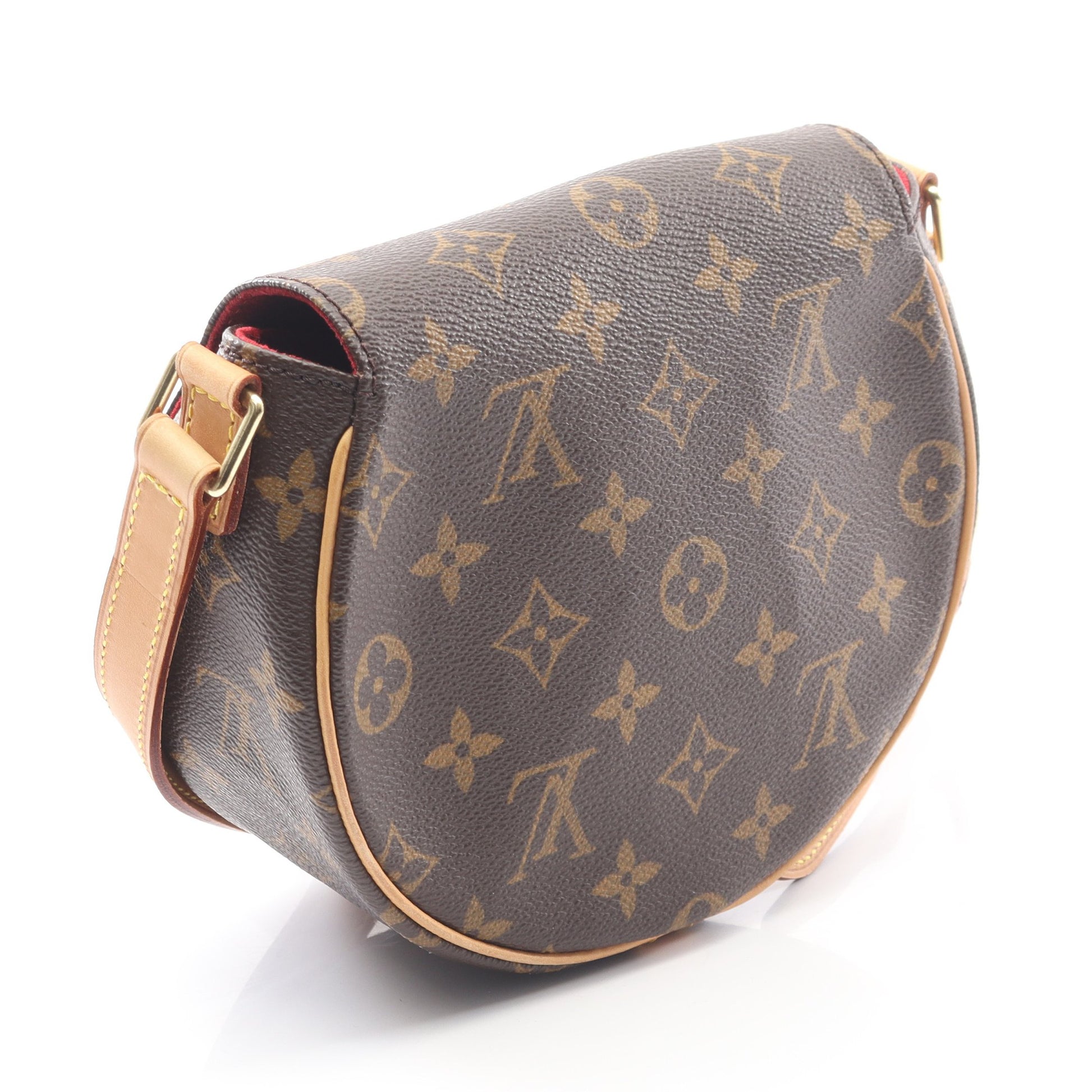 タンブラン モノグラム ショルダーバッグ PVC レザー ブラウン ルイヴィトン バッグ LOUIS VUITTON