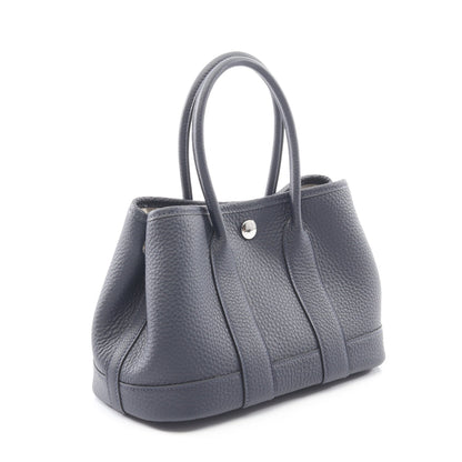 ネオガーデン23 ブルーニュイ ハンドバッグ ネゴンダ ネイビー シルバー金具 K刻印 エルメス バッグ HERMES