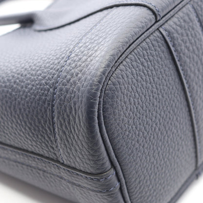 ネオガーデン23 ブルーニュイ ハンドバッグ ネゴンダ ネイビー シルバー金具 K刻印 エルメス バッグ HERMES