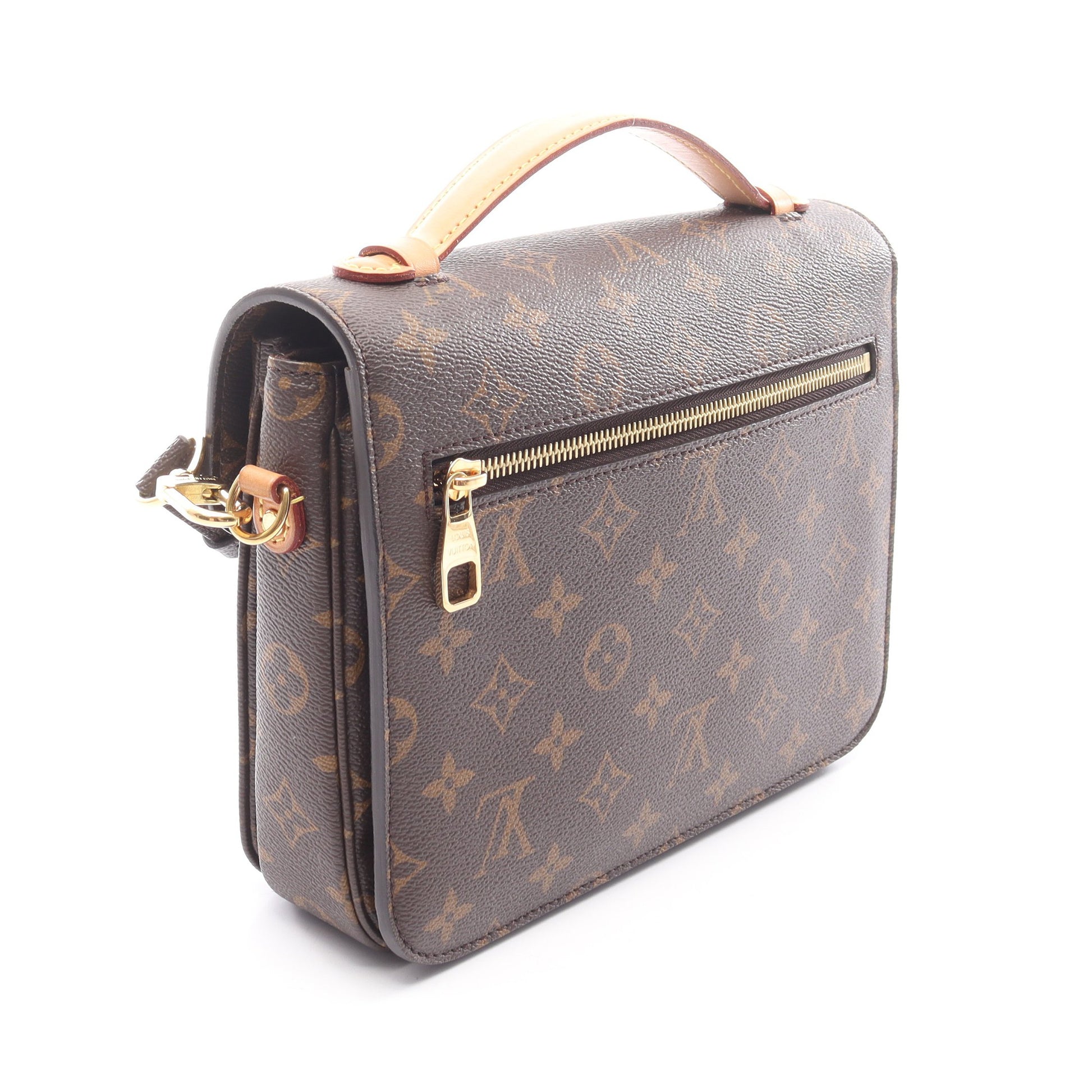 ポシェット メティス MM モノグラム ハンドバッグ PVC レザー ブラウン 2WAY ルイヴィトン バッグ LOUIS VUITTON