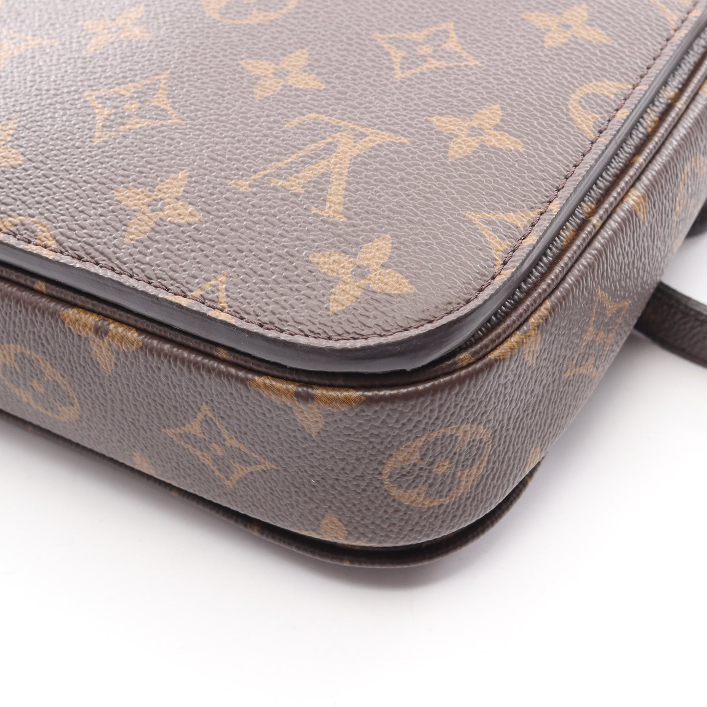 ポシェット メティス MM モノグラム ハンドバッグ PVC レザー ブラウン 2WAY ルイヴィトン バッグ LOUIS VUITTON