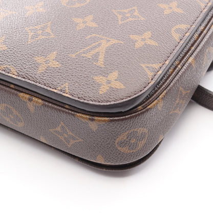 ポシェット メティス MM モノグラム ハンドバッグ PVC レザー ブラウン 2WAY ルイヴィトン バッグ LOUIS VUITTON