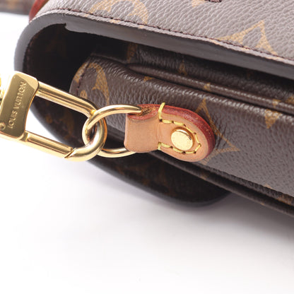ポシェット メティス MM モノグラム ハンドバッグ PVC レザー ブラウン 2WAY ルイヴィトン バッグ LOUIS VUITTON