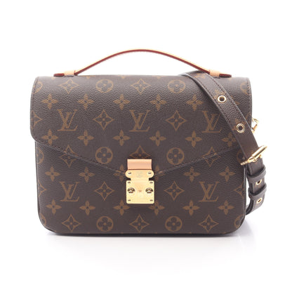 ポシェット メティス MM モノグラム ハンドバッグ PVC レザー ブラウン 2WAY ルイヴィトン バッグ LOUIS VUITTON
