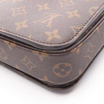 ポシェット メティス MM モノグラム ハンドバッグ PVC レザー ブラウン 2WAY ルイヴィトン バッグ LOUIS VUITTON