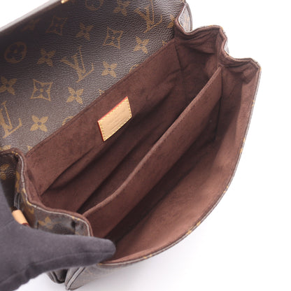 ポシェット メティス MM モノグラム ハンドバッグ PVC レザー ブラウン 2WAY ルイヴィトン バッグ LOUIS VUITTON