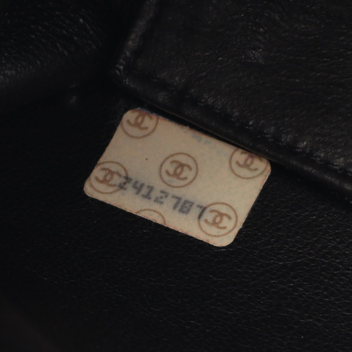 ハンドバッグ ナイロンキャンバス ダークグレー ゴールド金具 2WAY ヴィンテージ シャネル バッグ CHANEL