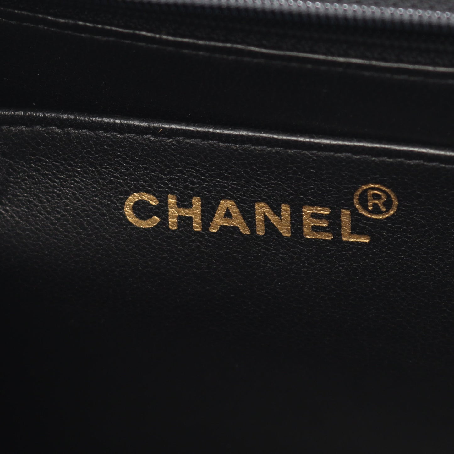 ハンドバッグ ナイロンキャンバス ダークグレー ゴールド金具 2WAY ヴィンテージ シャネル バッグ CHANEL