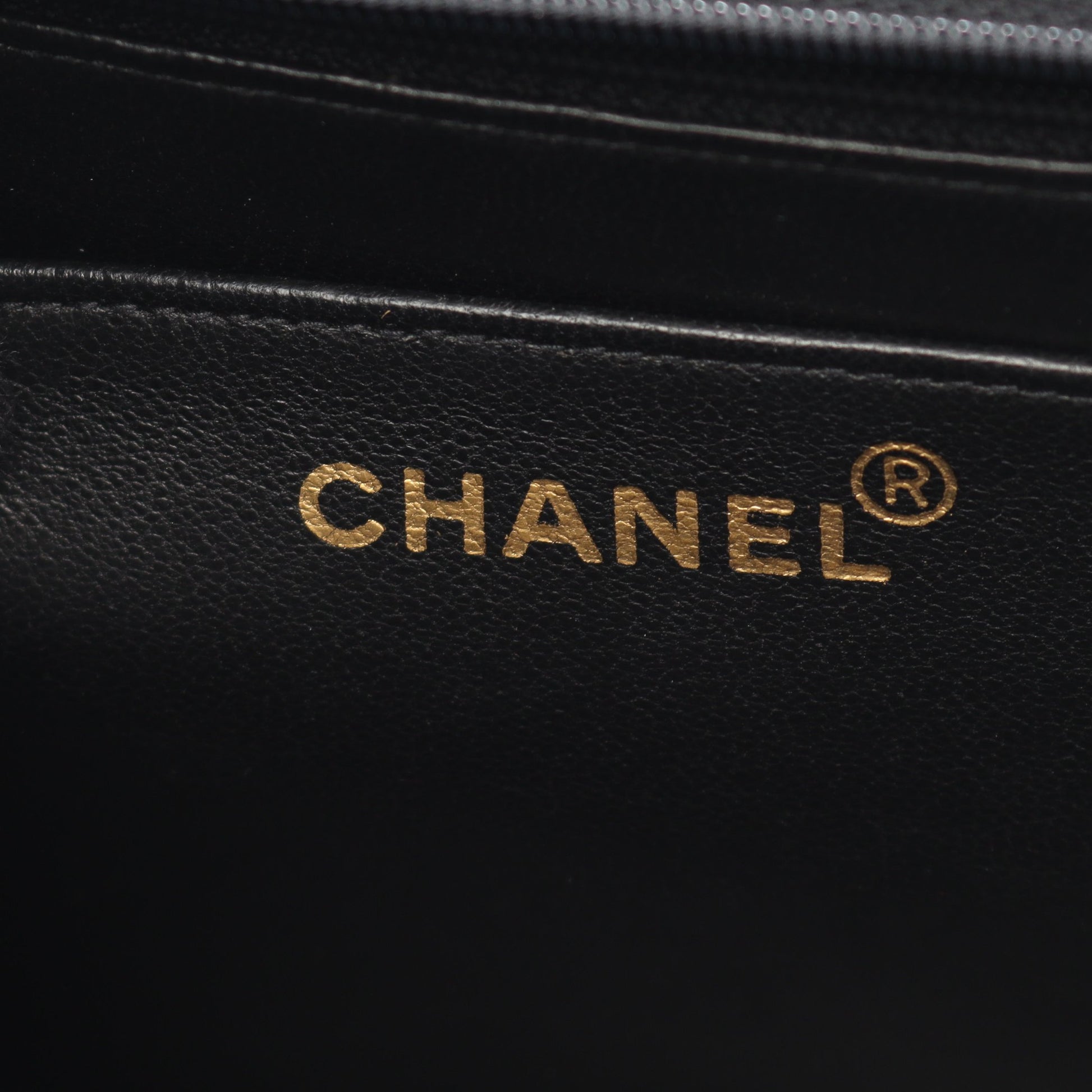 ハンドバッグ ナイロンキャンバス ダークグレー ゴールド金具 2WAY ヴィンテージ シャネル バッグ CHANEL
