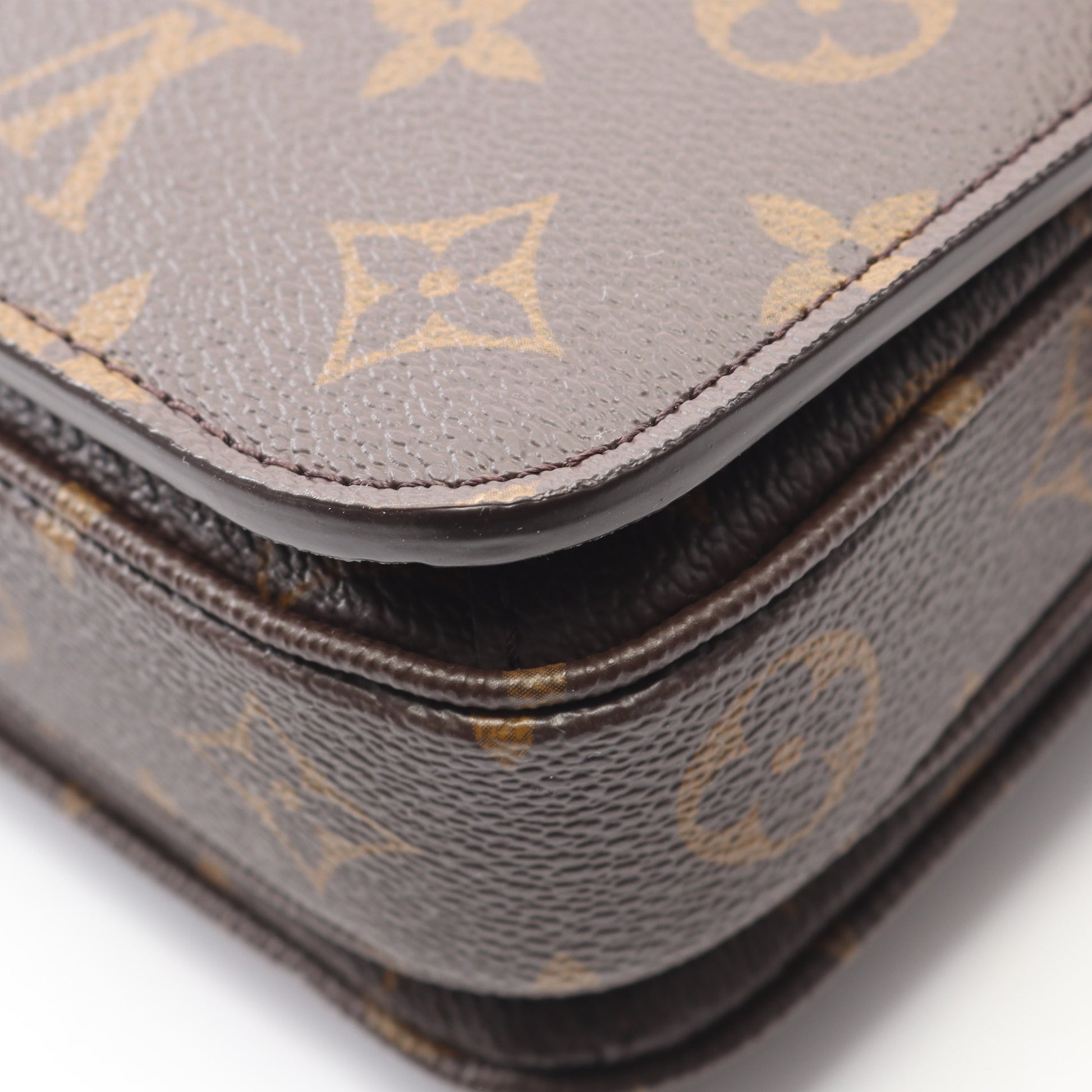 ポシェット メティス EW モノグラム ハンドバッグ PVC レザー ブラウン 2WAY ルイヴィトン バッグ LOUIS VUITTON