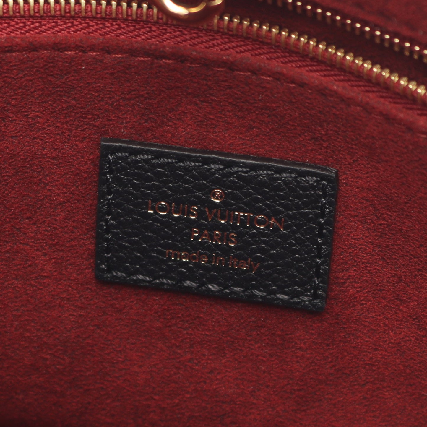 オンザゴーPM バイカラー モノグラムアンプラント ハンドバッグ レザー ブラック ベージュ 2WAY ルイヴィトン バッグ LOUIS VUITTON