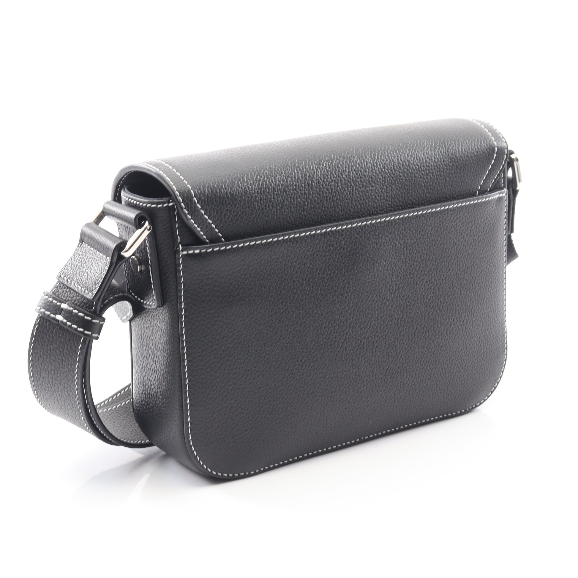 SADDLE FLAP MESSENGER サドル ショルダーバッグ レザー ブラック クリスチャンディオール バッグ Christian Dior