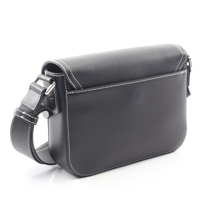 SADDLE FLAP MESSENGER サドル ショルダーバッグ レザー ブラック クリスチャンディオール バッグ Christian Dior