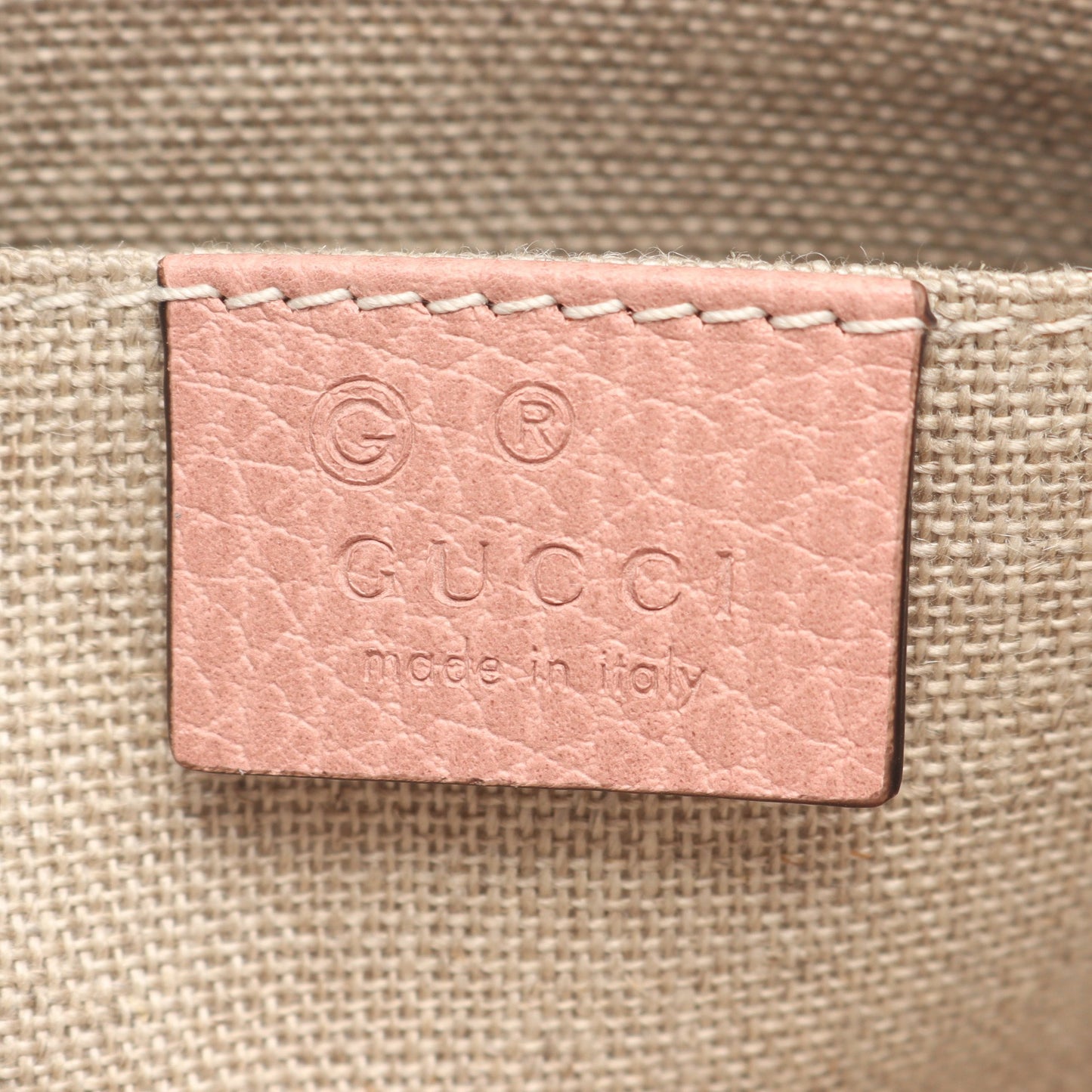 バンブー クラッチバッグ レザー ピンク グッチ バッグ GUCCI