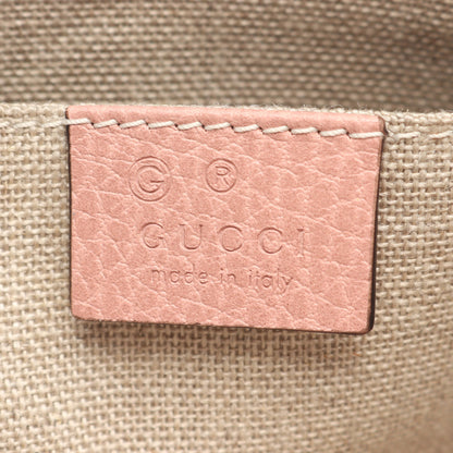 バンブー クラッチバッグ レザー ピンク グッチ バッグ GUCCI