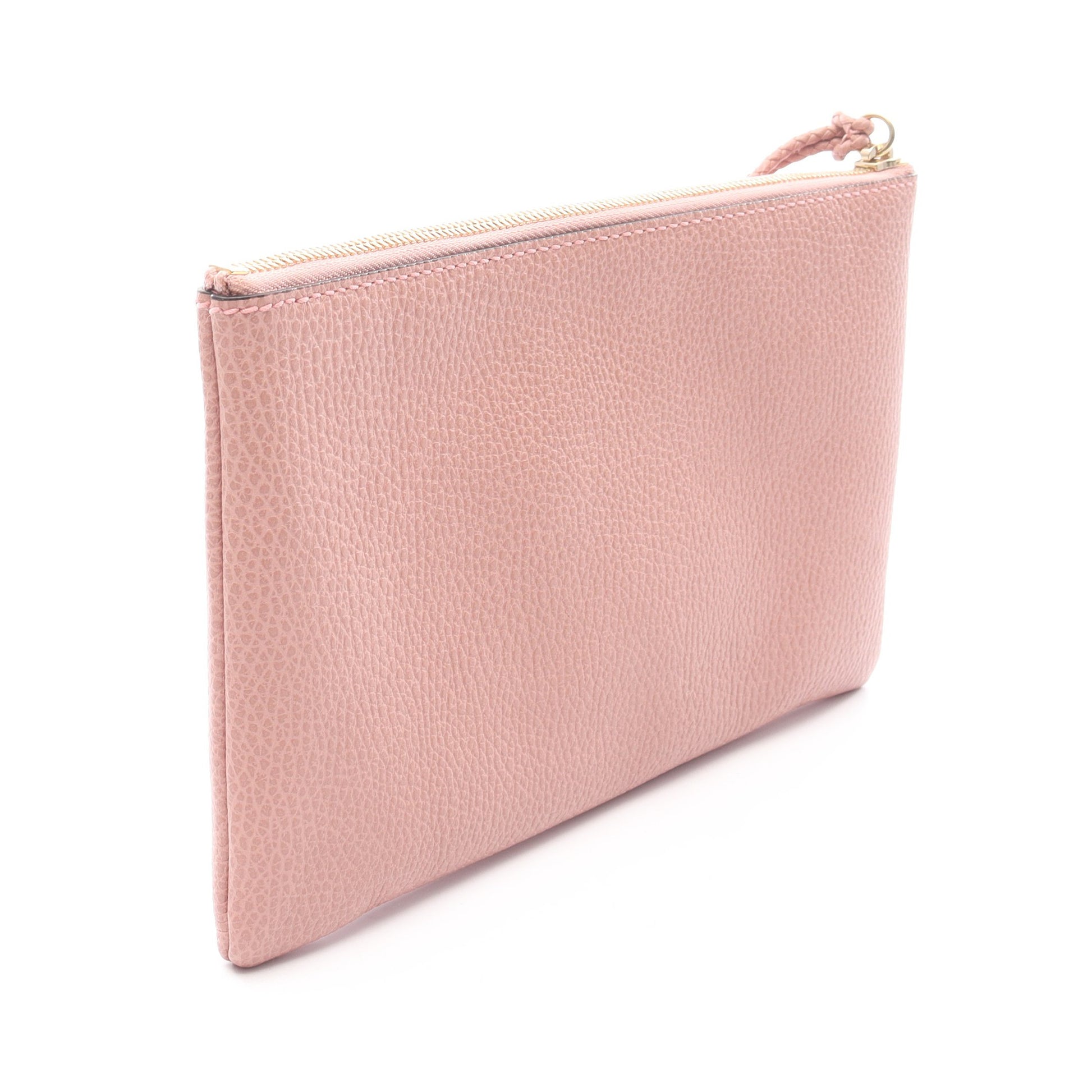 バンブー クラッチバッグ レザー ピンク グッチ バッグ GUCCI