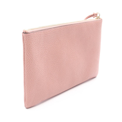 バンブー クラッチバッグ レザー ピンク グッチ バッグ GUCCI