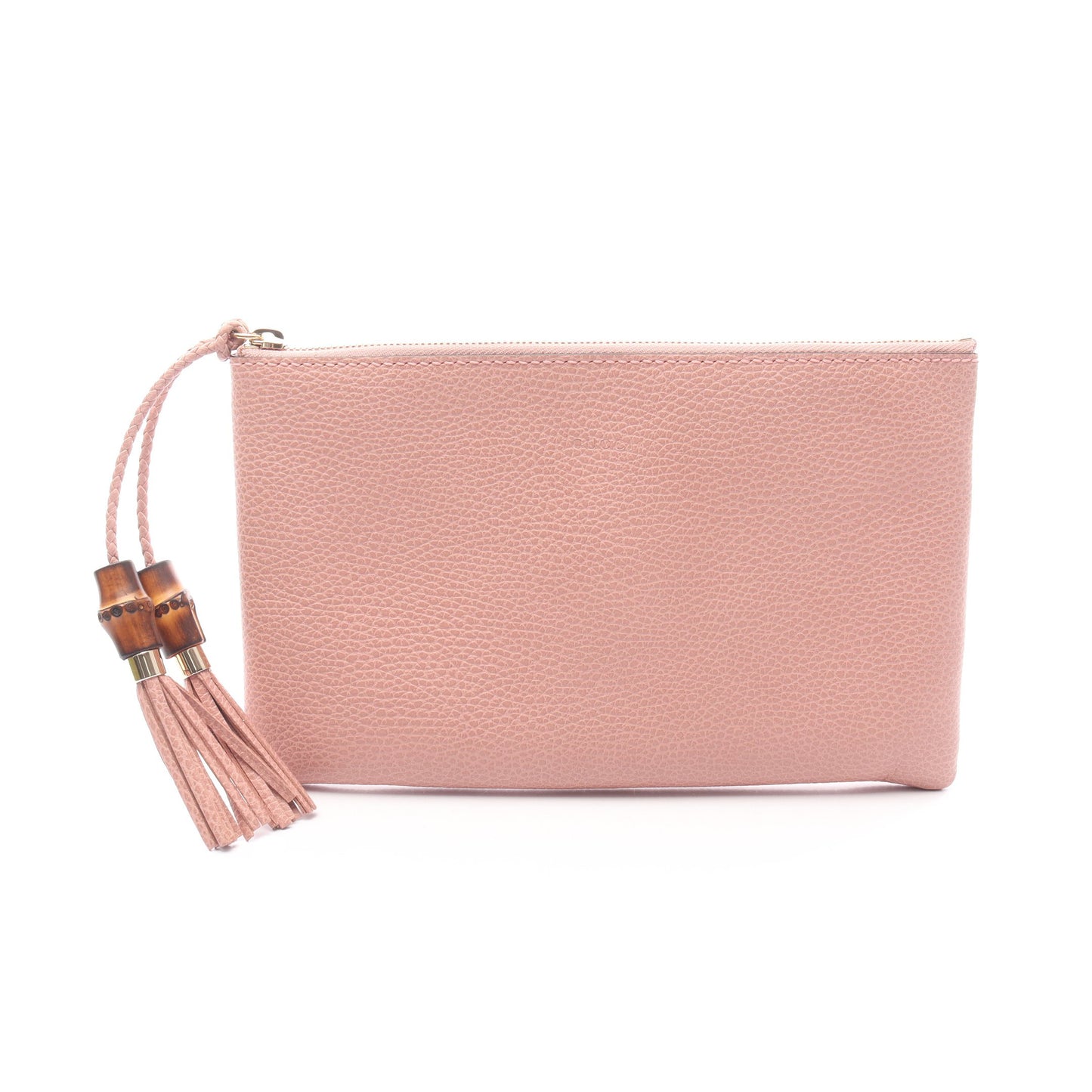 バンブー クラッチバッグ レザー ピンク グッチ バッグ GUCCI
