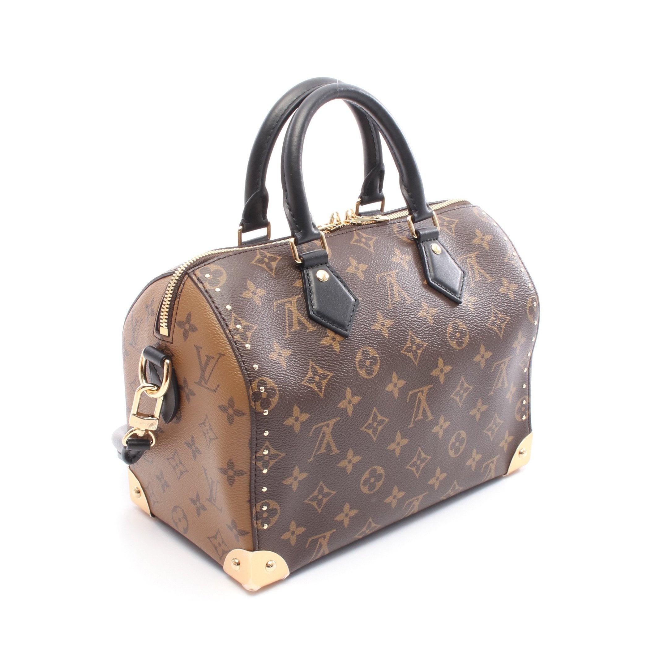 スピーディトランク 25 モノグラムリバース ハンドバッグ ミニボストン