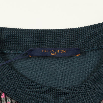 モノグラムジャガード スウェットシャツ コットン グレー マルチカラー ルイヴィトン トップス LOUIS VUITTON
